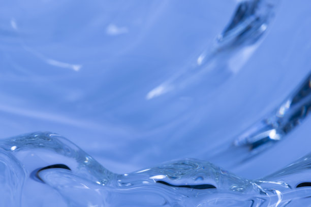 蓝色玻璃图片下载