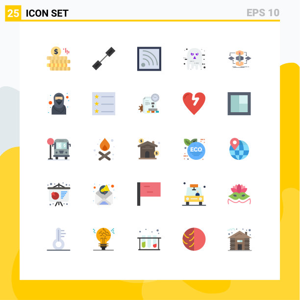 组25现代平面颜色设置方法图片下载