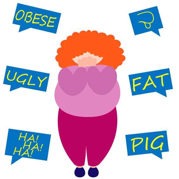 一个红头发的胖女人听着侮辱和哭泣图片下载