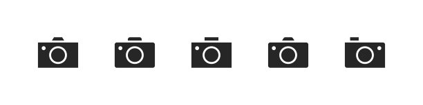 相机的图标集。照片的相机图标。相机符号为您的网站设计，标志，应用程序，UI。矢量图图片下载