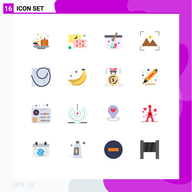 为网格设置16个平面颜色的比例图片下载