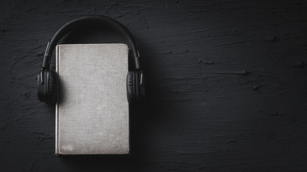 有声书或播客的概念图片下载