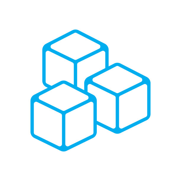 水冰立方图标向量图片下载