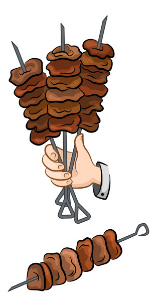 肉烤烧烤图片下载