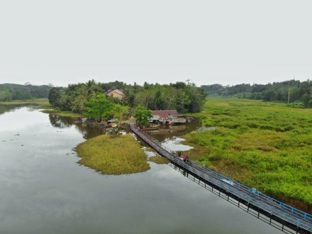 芒格水库大桥的日出图片下载