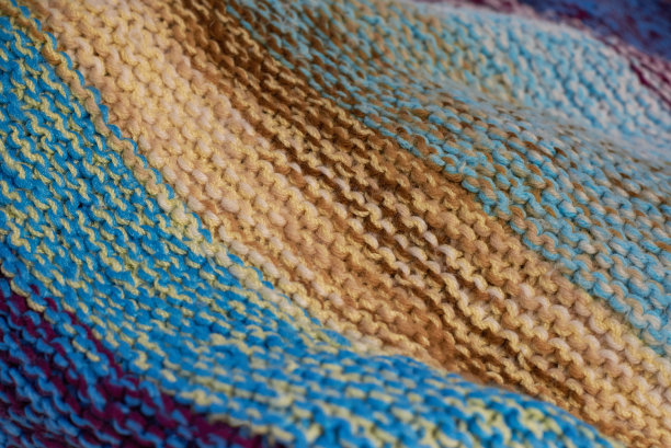 编织多色手工格子，特写，创意背景。图片下载