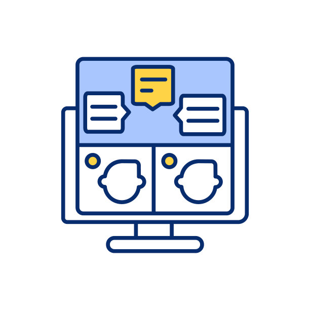 在线讨论板RGB颜色图标图片下载