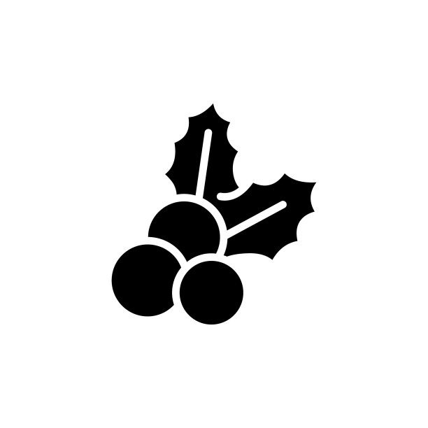 樱桃图标在向量。标识图片下载