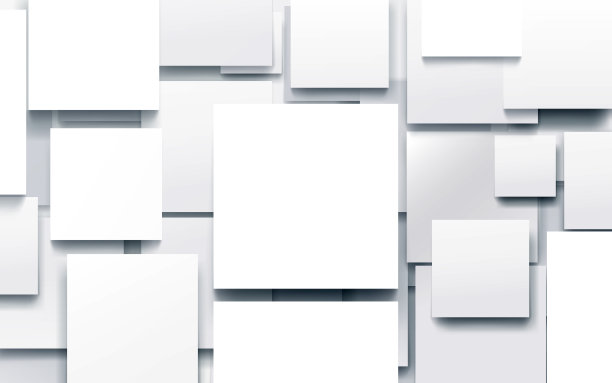 抽象的白色几何与技术高科技未来数字背景。矢量图图片下载