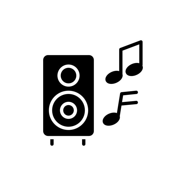 矢量音乐图标标志图片下载