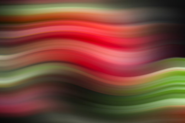 抽象的红绿波。图片下载