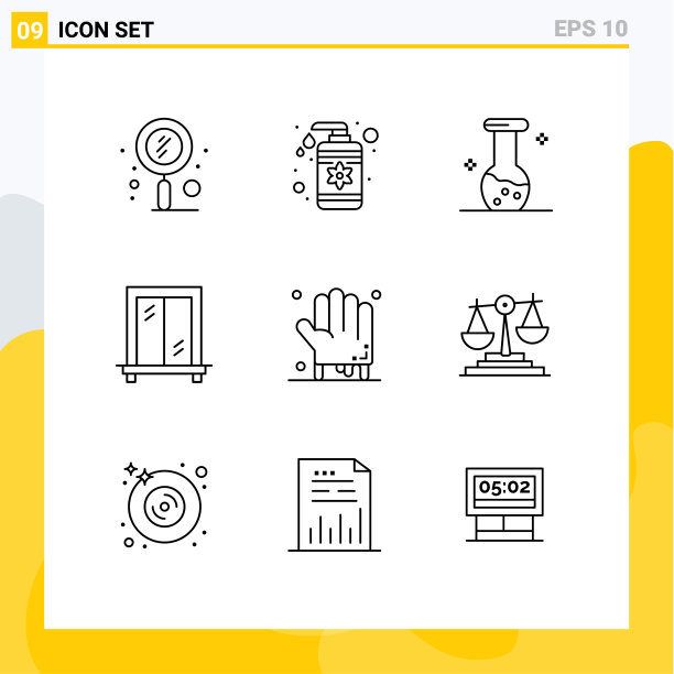 9 .适用于网页和手机的通用大纲图片下载