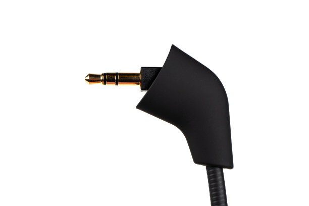 插头插孔3.5毫米，隔离在白色背景上图片下载