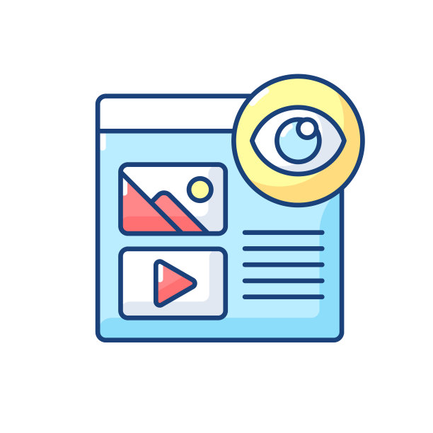 页面浏览量RGB颜色图标图片下载