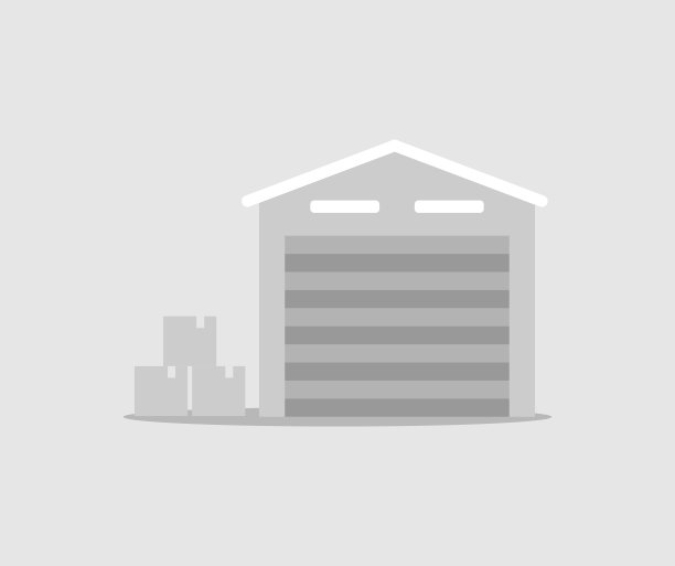 黑色仓库图标图片下载