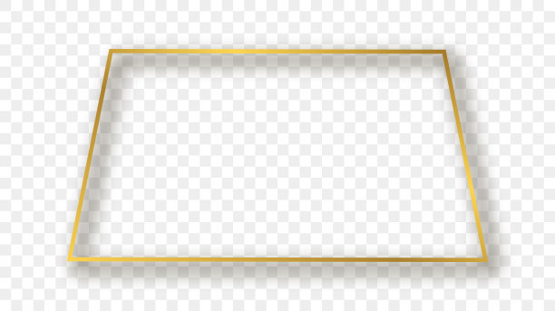 白色背景下的空相框图片下载