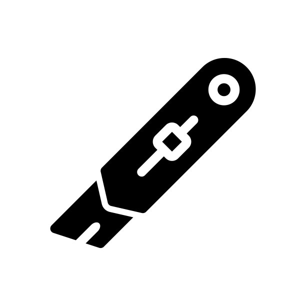 切割机图标设计矢量模板插图图片下载