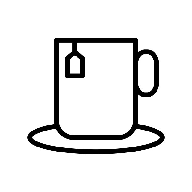 茶杯固定图标矢量插图设计eps 10图片下载