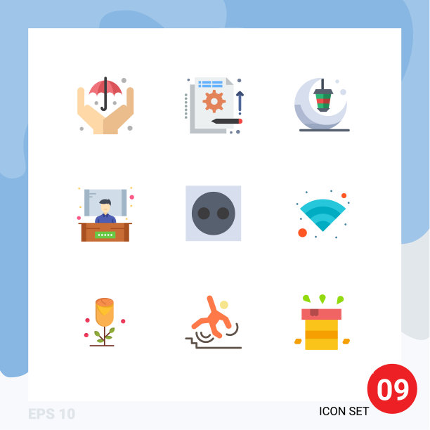 通用图标符号组9现代扁平图片下载