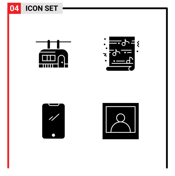 设置坚实的字形网格上的椅子升降机智能图片下载