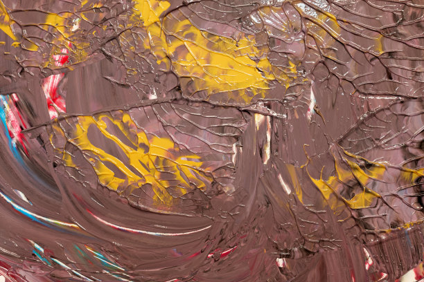 色彩，丙烯酸漆抽象背景图片下载