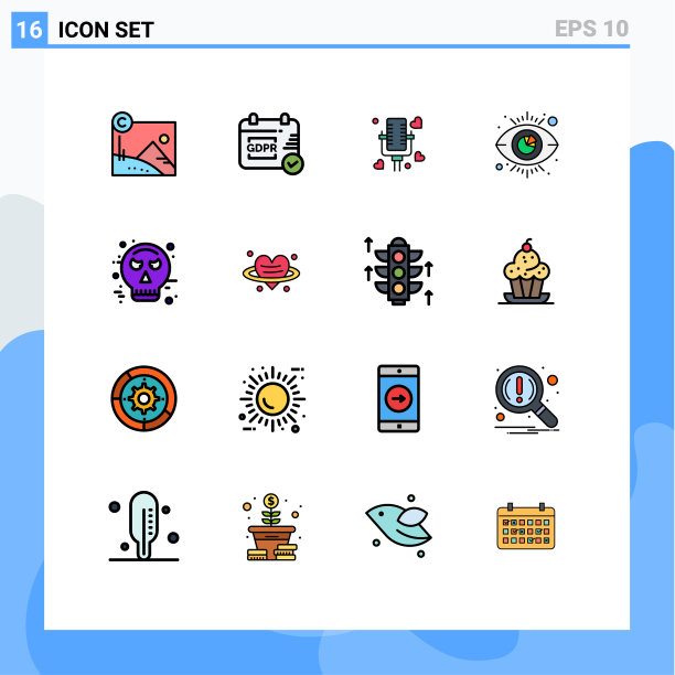 为卷筒纸设置16条通用平色填充线图片下载