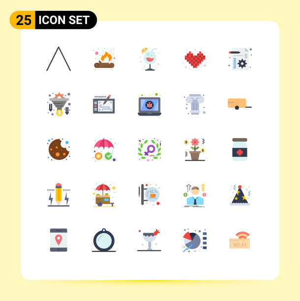 现代设25平色和符号等图片下载