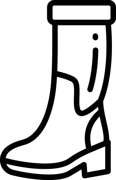 钢趾焊机鞋矢量图标设计，白色背景上的弧焊设备和金属工作符号，建筑和工业制造标志，电气危险靴概念，图片下载