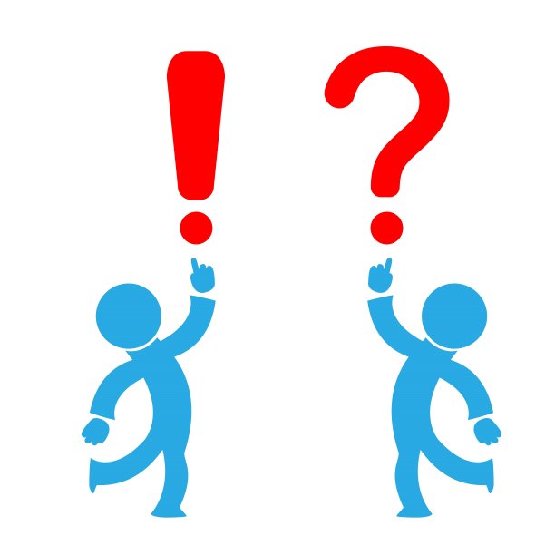 插图的两个符号与感叹号和问号图片下载