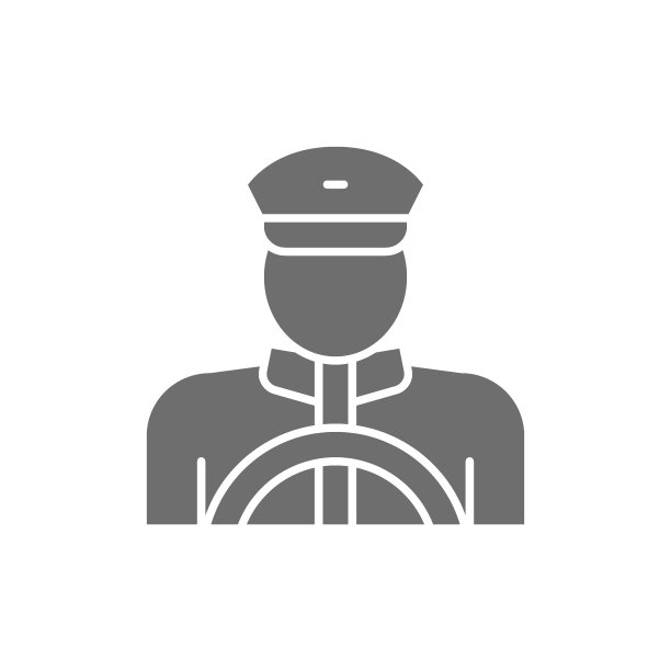 矢量出租车司机，出租车司机，出租车司机灰色图标。图片下载