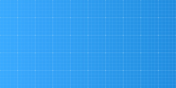 蓝图网格背景。项目的空白。建筑结构。技术的概念。纸度量模板。数学模式。几何指南。矢量图图片下载