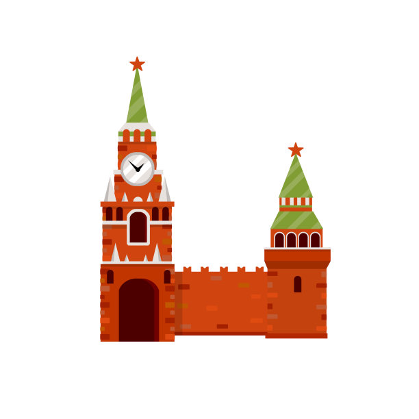 红场上的俄罗斯总统官邸。莫斯科克里姆林宫。图片下载