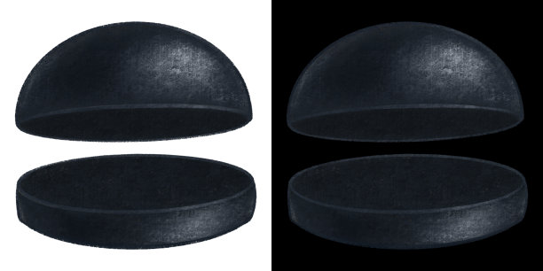 黑面包汉堡手绘插图图片下载