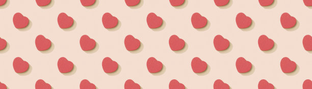 无缝图案从心。无缝的情人节模式。图片下载