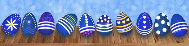 全景彩色彩蛋3d渲染模型，设计背景，明信片，复活节概念，基督教传统，节日图片下载