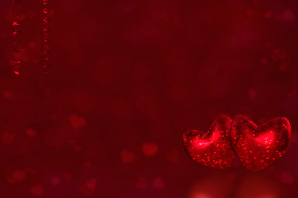 心脏模型水平长全景图图片下载