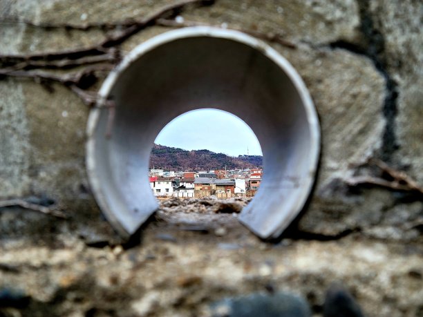 城市中的圆圈图片下载