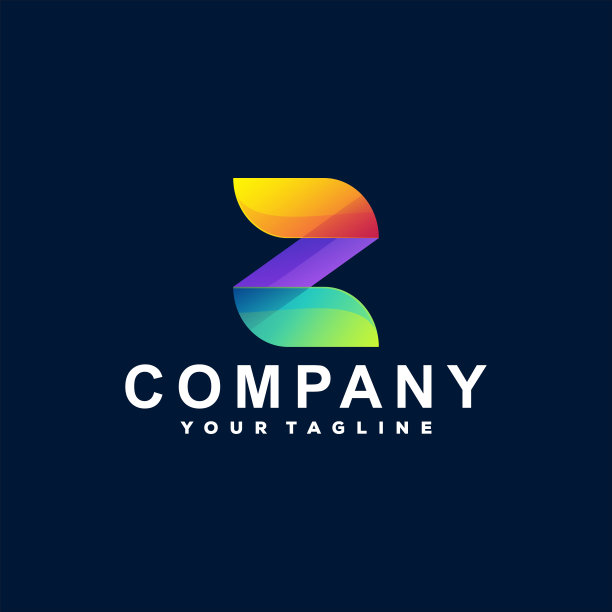 字母z渐变标志设计图片下载