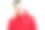 一名身穿红色毛衣的黑发男子正通过放大镜注视着一个孤立的白色背景图片下载