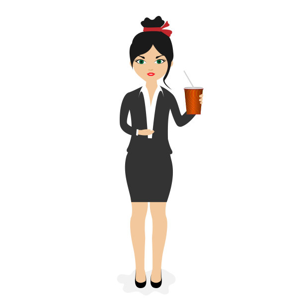 商业女性图片下载