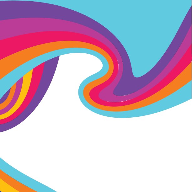 旋转迷幻矢量背景图片下载