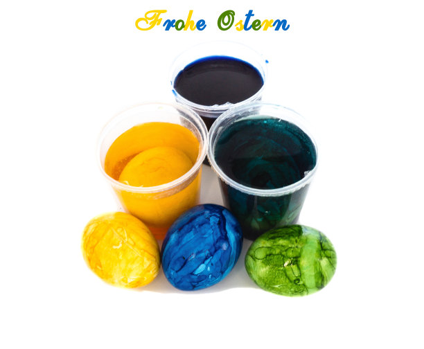 明信片复活节快乐德国"复活节快乐"图片下载