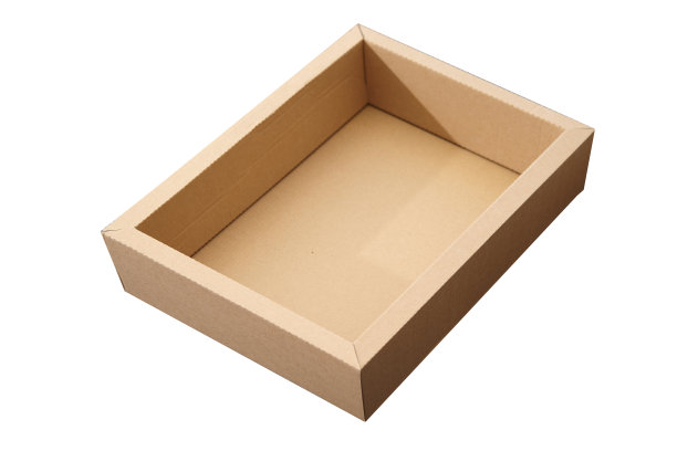 棕色纸盒与白色绝缘图片下载