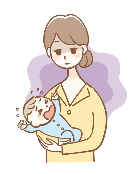 产后抑郁的妈妈图片下载