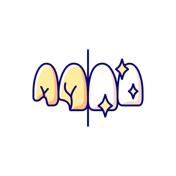 牙齿修复RGB颜色图标图片下载