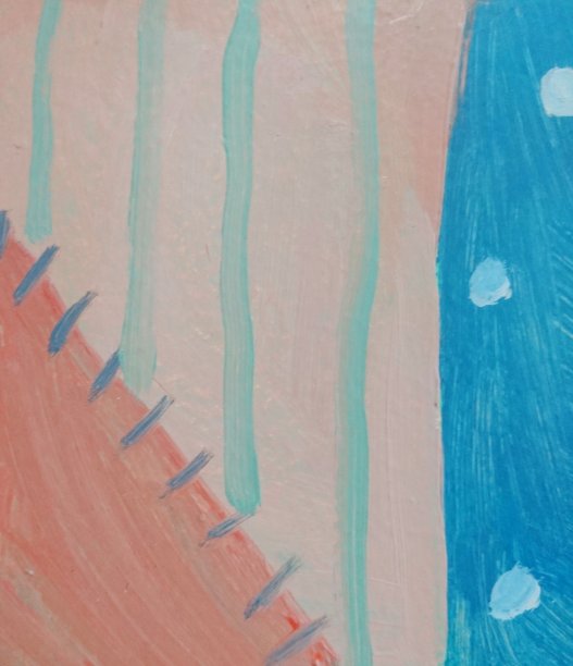 通过描绘抽象。用画笔绘制纹理图案。彩色图像。图片下载