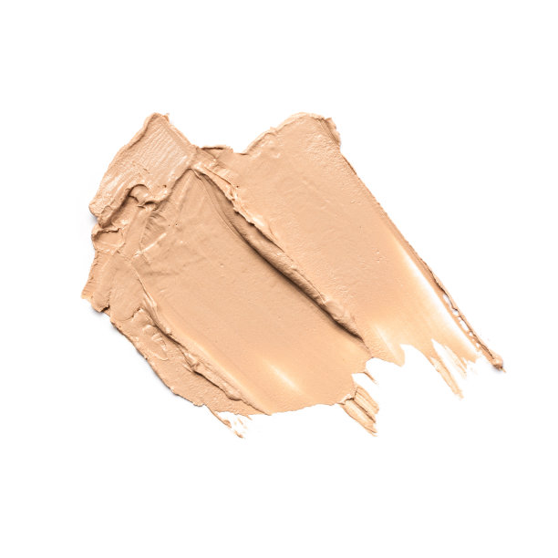 用画笔涂抹米色粉底或遮瑕膏图片下载