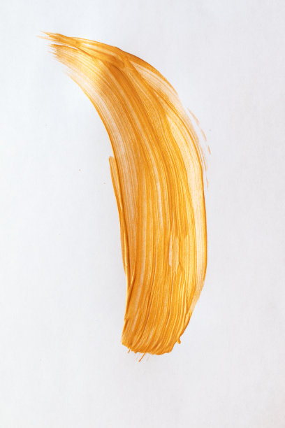 金色笔画图片下载