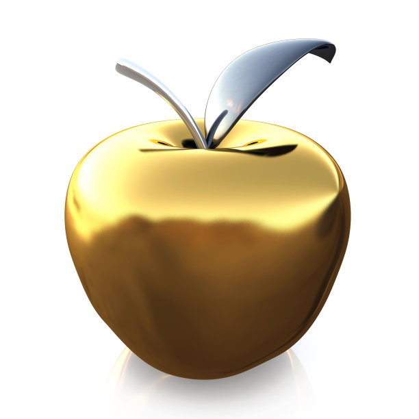 金苹果在设计上与装饰有关的信息。三维演示图片下载