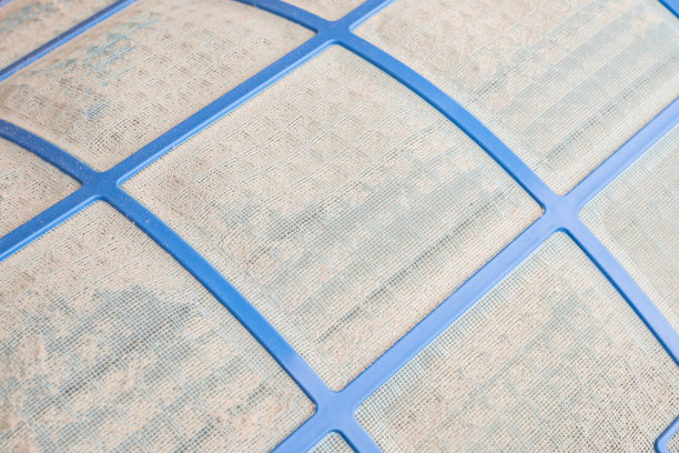 空调过滤网有脏灰尘图片下载